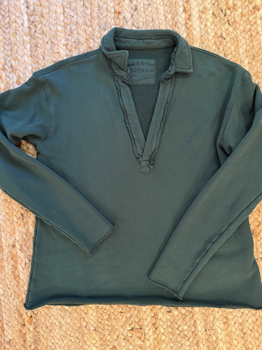 Dark Green Pullover Hoodie
